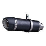 Silencieux universel leovince gp corsa evo carbone � 54 mm