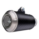 Silencieux universel leovince lv - 10 carbone � 54 mm droit