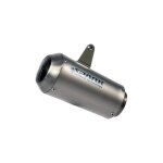 Silencieux universel spark moto - gp titane cot� droit � 60 mm