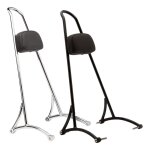 Sissy bar fixe burly brand 20 (51 cm) avec dosseret harley david
