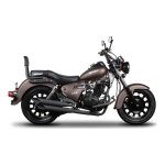 Sissybar shad honda keeway 125 superlight 11 - 21