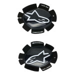 Sliders genoux alpinestars gp plus black / white
