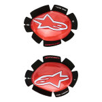 Sliders genoux alpinestars gp tech red / white