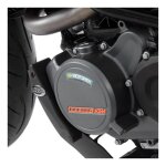 Slider moteur gauche r&g racing noir ktm duke 125 17 - 18