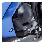 Slider moteur gauche r&g racing noir suzuki gsx - r 1000 17 - 18