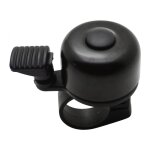 Sonnette vlo ping en alu noir