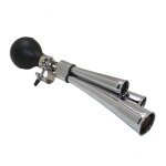 Sonnette v�lo � trompe chrom� 3 son