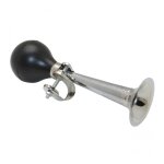 Sonnette vlo  trompe helicon droit chrom