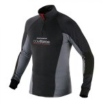 Sous - pull spidi thermo chest noir / anthracite - s