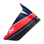 Spoiler alpinestars supertech r10 team race black / carbone / red fluo / blu