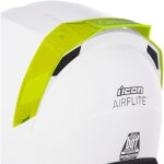 Spoiler arri�re icon pour casque airflite dayglo vert