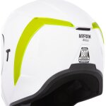 Spoiler arri�re icon pour casque airform dayglo vert