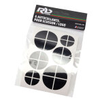 Stickers autocollants logo bmw noir