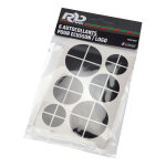 Stickers autocollants logo bmw noir mat