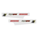 Stickers de bras oscillant blackbird racing yamaha 125 yz 96 - 21