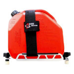 Support et bidon jerrican 10l art pour quad et buggy