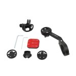 Support compteur gps kheax fixation cintre comp garmin / bryton noir