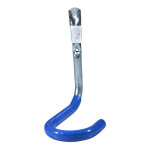 Support mural vlo mottez crochet  gaine 16mm bleu