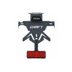Support de plaque d'immatriculation chaft pour honda x - adv 17 - 20