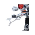 Support de plaque d immatriculation r&g racing aluminium honda monke