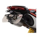 Support de plaque d immatriculation r&g racing noir ducati hypermota