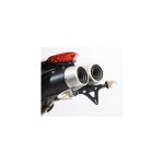Support de plaque d immatriculation r&g racing noir ducati hypermota