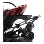 Support de plaque d immatriculation r&g racing noir ducati monster 9