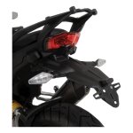 Support de plaque d immatriculation r&g racing noir ducati multistra