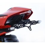 Support de plaque d immatriculation r&g racing noir ducati v4 2018