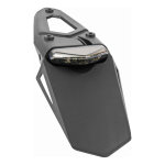 Support de plaque replay avec feu a leds fum� moto 50