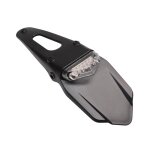 Support de plaque replay luxe avec feu arri�re int�gr� blanc � 6 l