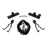 Support présentoir vélo au plafond à poulie par cadre(1 vélo) Support présentoir vélo au plafond à poulie par cadre(1 vélo)
