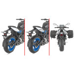 Support pour sacoches cavali�res givi � liaison rapide remove - x suzu