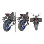 Support pour sacoches cavali�re givi remove - x � liaison rapide yamah