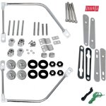 Supports saddlemen avec kit s4 pour sacoches lat�rales harley flst134