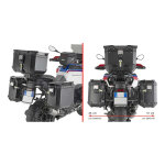 Supports valises givi one - fit(plo) pour monokey cam - side trekker bmw r