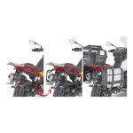 Supports de valises lat�rales givi one - fit (plo) pour syst�me monoke