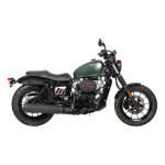 Supports de valises lat�rales shad 3p system hyosung gv 125 bobber 18