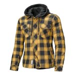 Sur - chemise textile à capuche held lumberjack ii noir / jaune - s Sur - chemise textile à capuche held lumberjack ii noir / jaune - s