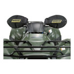 Sur - protège - mains en mousse noir moose racing quad Sur - protège - mains en mousse noir moose racing quad