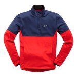 Sweat alpinestars mission midlayer navy / rouge - s