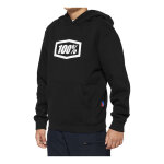 Sweat à capuche enfant 100 % icon noir - s Sweat à capuche enfant 100 % icon noir - s