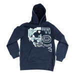 Sweat � capuche enfant fox racing youth image midnight - y - l
