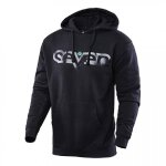 Sweat � capuche enfant seven brand noir - ys (18)