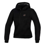 Sweat � capuche femme alpinestars chrome superairflow black copper - s