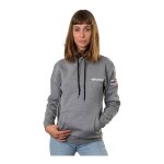 Sweat à capuche femme eudoxie julia gris chiné - xs Sweat à capuche femme eudoxie julia gris chiné - xs