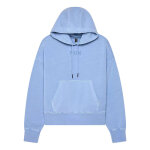 Sweat � capuche femme fox racing w wordmark oversized cashmere blue -
