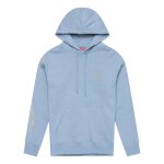 Sweat � capuche femme troy lee design peace out bleu fum� - s