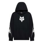 Sweat � capuche fox racing apex black - m