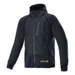 Sweat � capuche moto alpinestars mo. st. eq hybrid hooded black - l